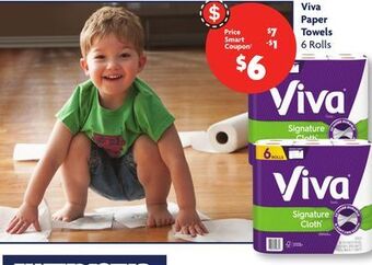 Family Dollar Viva paper towels offer
