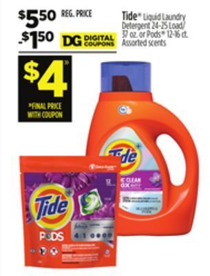 Dollar General Tide offer