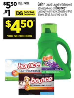 Dollar General Gain or bounce offer