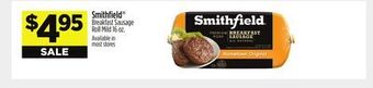 Dollar General Smithfield breakfast sausage roll mild offer