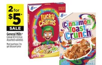 Dollar General General mills cereal offer