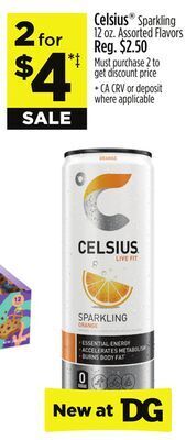 Dollar General Celsius offer