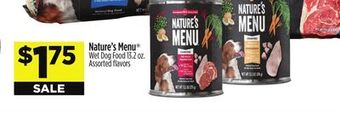 Dollar General Nature's menu wet dog food offer