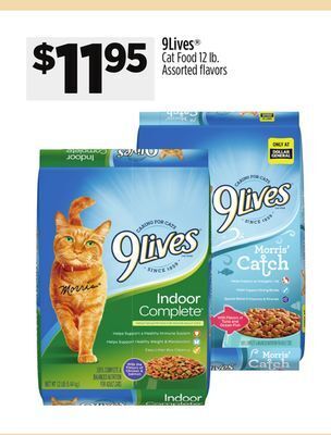 Dollar General 9lives offer