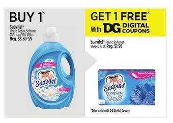 Dollar General Suavitel liquid fabric softener offer