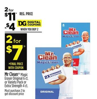 Dollar General Mr clean offer