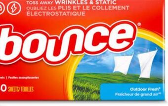 Target Bounce 240-ct. dryer sheets offer
