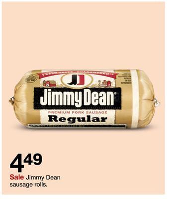 Target Jimmy dean sausage rolls offer