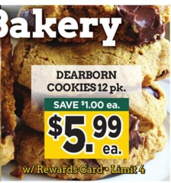 Dearborn Market Dearborn cookies offer