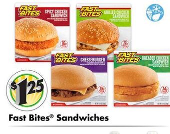 Dollar Tree Fast bites sandwiches offer