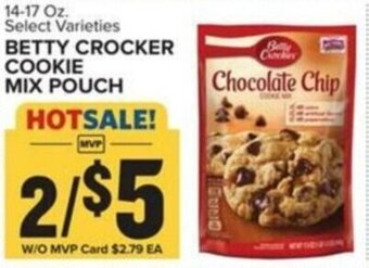 Food Lion BETTY CROCKER COOKIE MIX POUCH offer