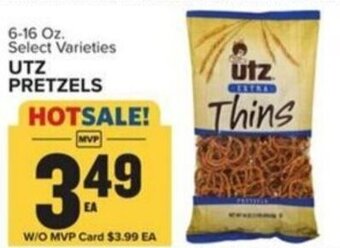 Food Lion UTZ PRETZELS offer