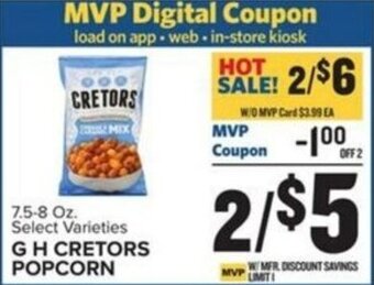 Food Lion GH CRETORS POPCORN offer