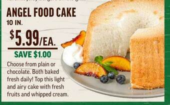 Central Market Angel Food Cake offer