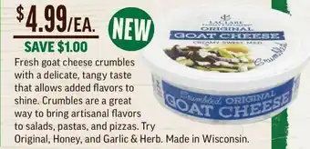 Central Market Goat Cheese offer