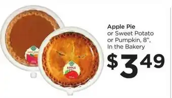 Food 4 Less Apple Pie Or Sweet Potato Or Pumpkin, 8 offer