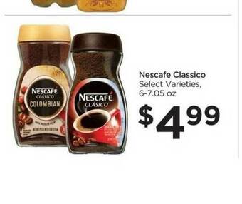 Food 4 Less Nescafe Classico offer