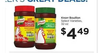 Food 4 Less Knorr Bouillon offer