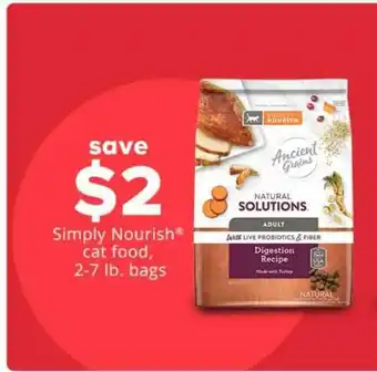 Pet Smart Simply Nourish Cat Food offer