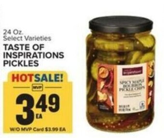 Food Lion TASTE OF INSPIRATIONS PICKLES offer