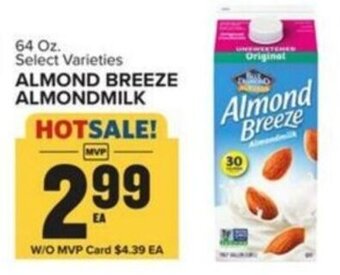 Food Lion ALMOND BREEZE ALMONDMILK offer