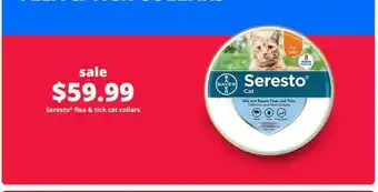 Pet Smart Seresto Flea & Tick Cat Collars offer
