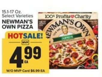 Food Lion NEWMAN'S OWN PIZZA offer