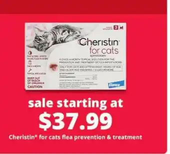 Cheristin For Cats Flea Prevention & Treatment