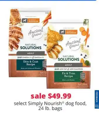 Pet Smart Simply Nourish Dog Food, 24 Lb. Bags offer