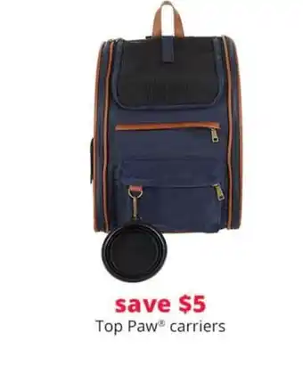 Pet Smart Top Paw Carriers offer