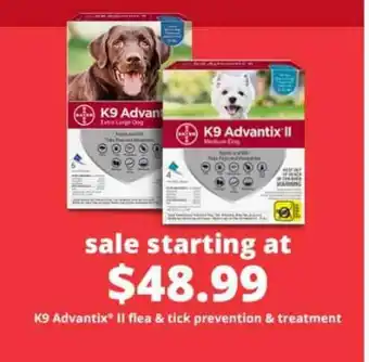 Pet Smart K9 Advantix II Flea & Tick Prevention & Treatment offer