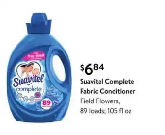 Walmart Suavitel Complete Fabric Conditioner offer
