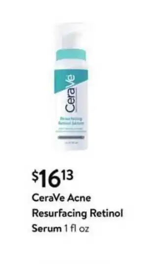 Walmart Cerave Acne Resurfacing Retinol Serum offer