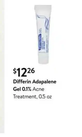 Walmart Differin Adapalene Gel 0.1% offer