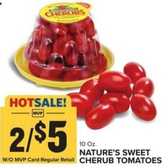Food Lion NATURE'S SWEET CHERUB TOMATOES offer