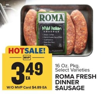 Food Lion ROMA FRESH DINNER SAUSAGE offer