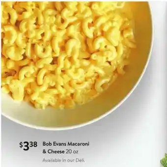 Walmart Bob Evans Macaroni & Cheese offer
