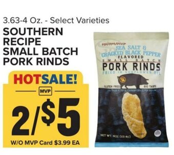 Food Lion SOUTHERN RECIPE SMALL BATCH PORK RINDS offer