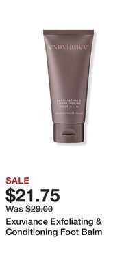 Ulta Beauty Exuviance exfoliating & conditioning foot balm offer