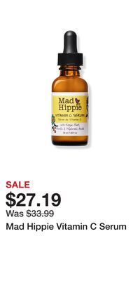 Ulta Beauty Mad hippie vitamin c serum offer