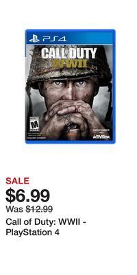 Game Stop Call of duty: wwii - playstation 4 offer