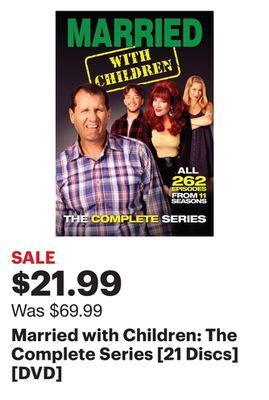 Best Buy Married with children: the complete series [21 discs] [dvd] offer