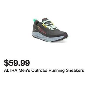 Marshalls Altra men's outroad running sneakers offer