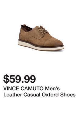 Marshalls Vince camuto men's leather casual oxford shoes offer