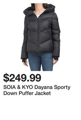 Marshalls Soia & kyo dayana sporty down puffer jacket offer