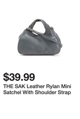 Marshalls The sak leather rylan mini satchel with shoulder strap offer