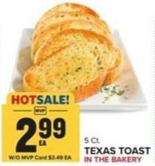 Food Lion TEXAS TOAST 5 Ct. offer