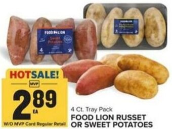 Food Lion FOOD LION RUSSET OR SWEET POTATOES offer