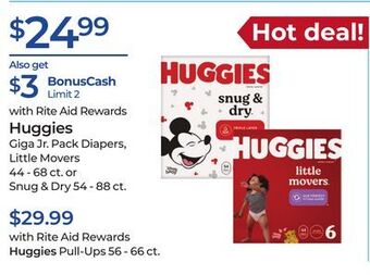 Rite Aid Huggies offer