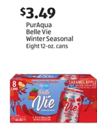 Aldi Puraqua belle vie winter seasonal offer